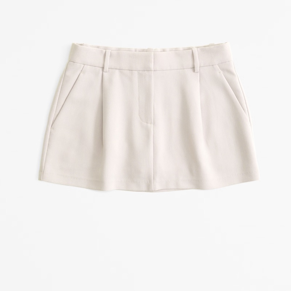 BLACK Abercrombie mini skort